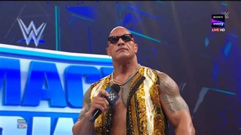 Which Brand’s Vest Did Dwayne Johnson Wear on Smackdown 